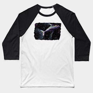 Space Whale Baseball T-Shirt